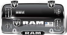 Load image into Gallery viewer, BRAND NEW Official Licensed Product Cruiser Accessories License Plate Frame RAM Logo Chrome (11135) License Pate Frame