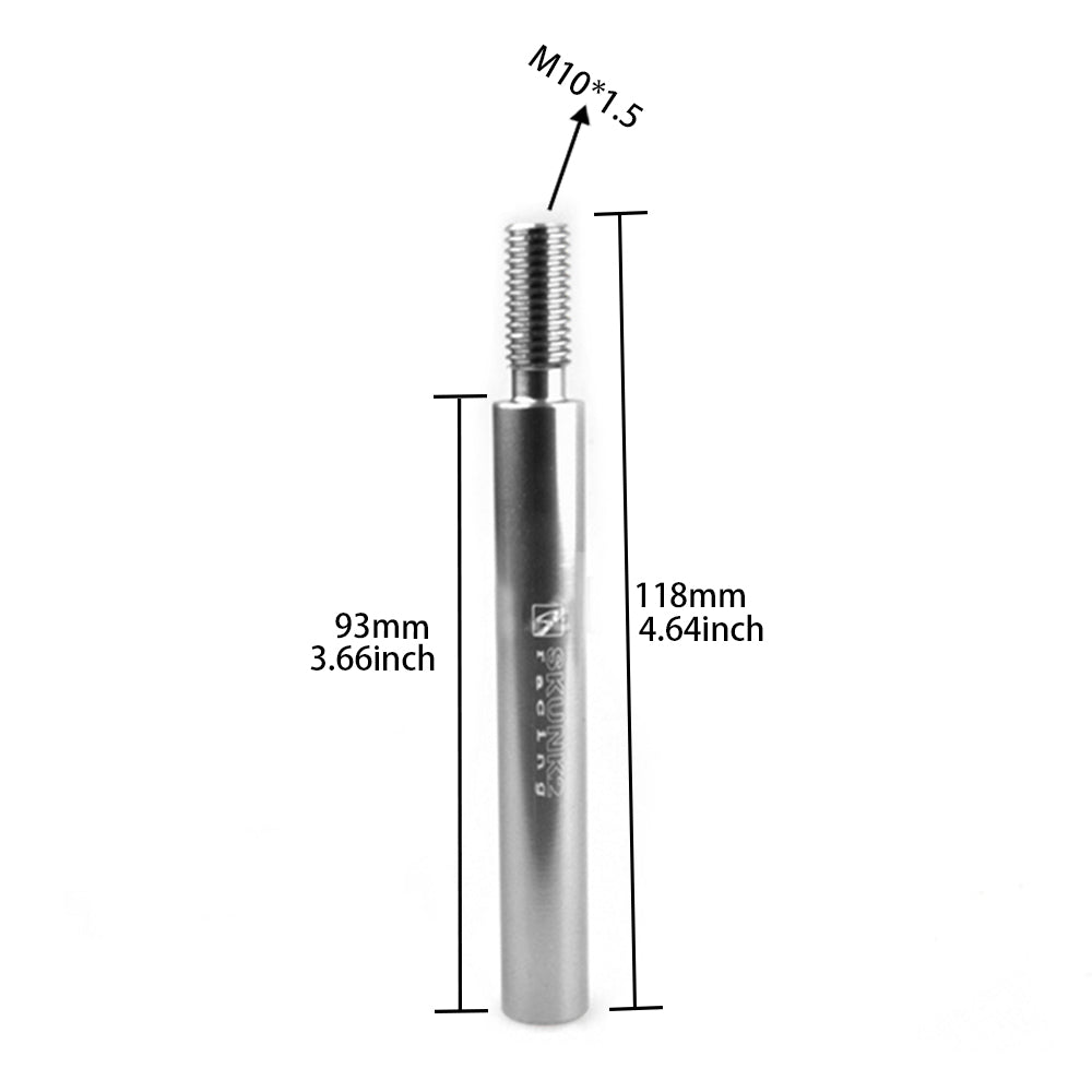 Brand New Skunk2 Silver Aluminum 4.5" Long Shifter Extender Extension For HONDA & ACURA - M10 x 1.5