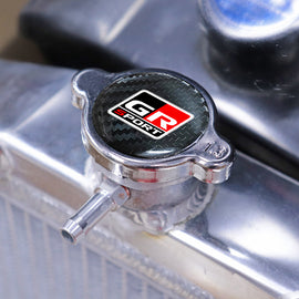Brand New JDM 1.3bar 15mm GR SPORT Chrome Racing Radiator Cap S Type Universal