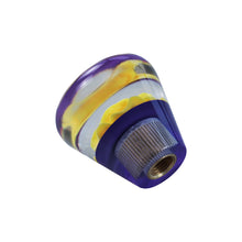 Load image into Gallery viewer, BRAND NEW JDM 50MM Universal Diamond Flower Yellow Crystal Manual Gear Stick Shift Knob Shifter M8 M10 M12