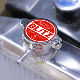 Brand New JDM 1.3bar 15mm Blitz Racing Chrome Radiator Cap S Type Universal