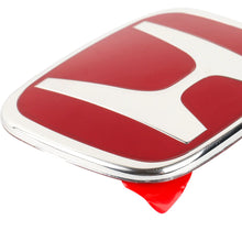Load image into Gallery viewer, BRAND NEW 3PCS HONDA RED FRONT+REAR+STEERIING JDM EMBLEM SET FOR CIVIC 2022-2025 4DR SEDAN