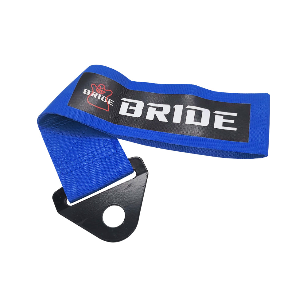 Brand New Bride Racing High Strength Blue Tow Towing Strap Hook For Front / REAR BUMPER JDM