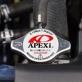 Brand New JDM 1.3bar 9mm APEXI Racing Chrome Racing Cap High Pressure Radiator Cap For Universal