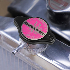 Brand New JDM 1.3bar 9mm MAZDASPEED Black Racing Cap High Pressure Radiator Cap For Universal