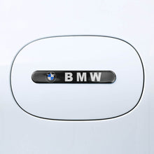 Load image into Gallery viewer, Brand New 1PCS BMW Glossy Black Car Trunk Side Fenders Door Badge Scratch Guard Sticker - JK Racing Inc