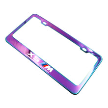 Load image into Gallery viewer, Brand New 1PCS UNIVERSAL BMW X5 M COMPETITION Neo Chrome Stainless Steel License Plate Frame