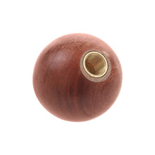 Load image into Gallery viewer, Brand New Universal JDM Real Wooden 54mm Round Ball SHIFT KNOB M8 M10 M12