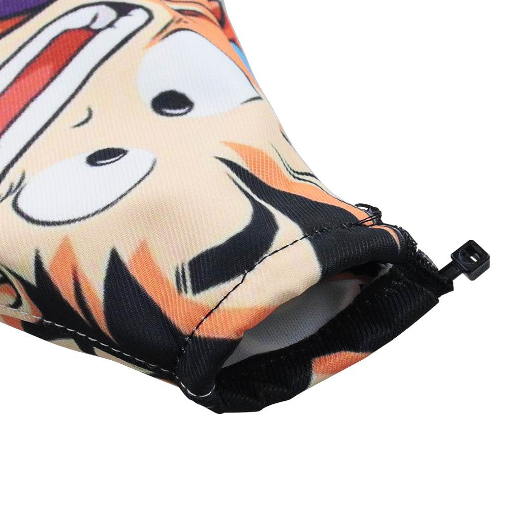 Brand New Universal Dragon Ball Z Kid Goku Style Black Stitch Fabric Gear Manual Shifter Shift Knob Boot