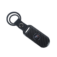 Load image into Gallery viewer, Brand New Universal 100% Real Carbon Fiber Keychain Key Ring For Buick