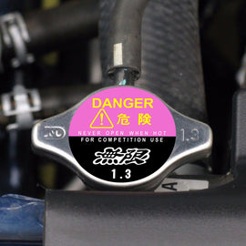 Brand New JDM 1.3bar 9mm Mugen Chrome Racing Cap High Pressure Radiator Cap For Universal