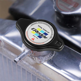 Brand New JDM 1.3bar 9mm Greddy Black Racing Cap High Pressure Radiator Cap For Universal