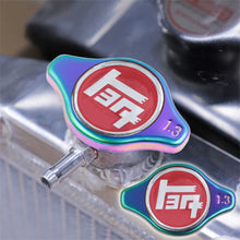 Load image into Gallery viewer, Brand New JDM 1.3bar 9mm TOYOTA TEQ Neo-Chrome Racing Cap High Pressure Radiator Cap For Toyota
