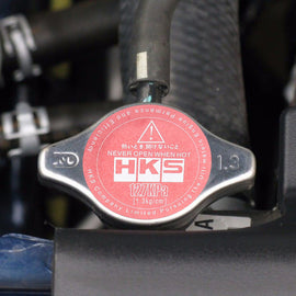 Brand New JDM 1.3bar 9mm HKS Chrome Racing Cap High Pressure Radiator Cap For Universal