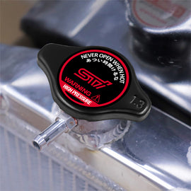 Brand New JDM 1.3bar 9mm Subaru STI Black Racing Cap High Pressure Radiator Cap