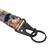 Load image into Gallery viewer, BRAND NEW JDM Sakura Racing Keychain Metal key Ring Hook Strap Lanyard Universal