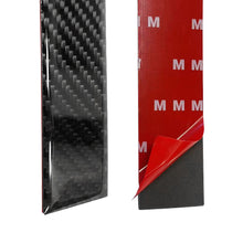 Load image into Gallery viewer, Brand New 4PCS Universal SRT Real Carbon Fiber Black Car Door Scuff Sill Cover Panel Step Protector