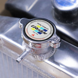 Brand New JDM 1.3bar 15mm Greddy Chrome Racing Radiator Cap S Type Universal