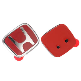 BRAND NEW 1PCS HONDA RED REAR TRUNK H LOGO JDM EMBLEM FOR ACCORD 2023-2025