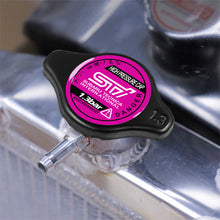 Load image into Gallery viewer, Brand New JDM 1.3bar 9mm Subaru STI Black Racing Cap High Pressure Radiator Cap