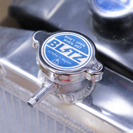 Brand New JDM 1.3bar 15mm Blitz Racing Chrome Radiator Cap S Type Universal