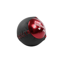 Load image into Gallery viewer, BRAND NEW JDM Mugen Leather 5 Speed Shift Knob Black / Red HONDA CRZ Type R Civic FA5 FG2 SI