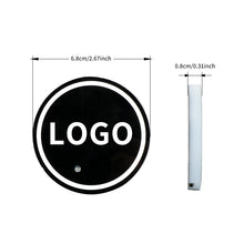 Load image into Gallery viewer, BRAND NEW UNIVERSAL 2PCS MITSUBISHI Switchable Seven Colorful LED Car Cup Holder Mat Coaster Pad