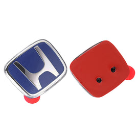 BRAND NEW 1PCS HONDA BLUE REAR TRUNK H LOGO JDM EMBLEM FOR ACCORD 2023-2025