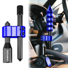 Load image into Gallery viewer, Brand New BRIDE H Type Car Shifter Knob Extension Adjustable Gear Black / Blue M18x1.50