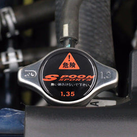 Brand New JDM 1.3bar 9mm Spoon Sports Chrome Racing Cap High Pressure Radiator Cap