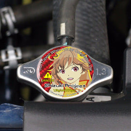 Brand New JDM 1.3bar 9mm J'S RACING SHIZUKI PROJECT Chrome Racing Cap High Pressure Radiator Cap For Universal