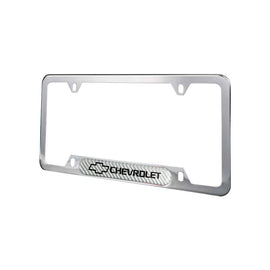 Brand New Universal 1PCS CHEVROLET Chrome Metal License Plate Frame