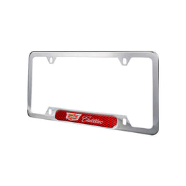 Brand New Universal 1PCS Cadillac Chrome Metal License Plate Frame