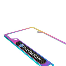 Load image into Gallery viewer, Brand New Universal 1PCS VOLKSWAGEN Neo Chrome Metal License Plate Frame