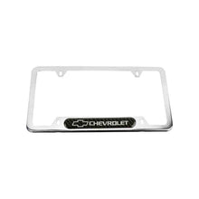 Load image into Gallery viewer, Brand New Universal 1PCS Chevrolet Chrome Metal License Plate Frame