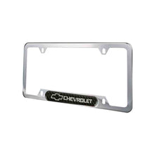 Load image into Gallery viewer, Brand New Universal 1PCS Chevrolet Chrome Metal License Plate Frame