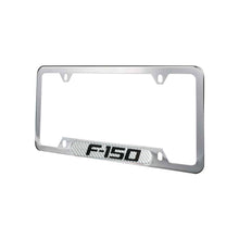 Load image into Gallery viewer, Brand New Universal 2PCS F-150 Chrome Metal License Plate Frame