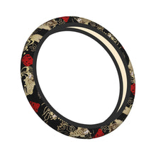 Load image into Gallery viewer, Brand New Universal Sakura Koi Fish Soft Flexible Fabric Car Auto Steering Wheel Cover Protector 14&quot;-15.5&quot;