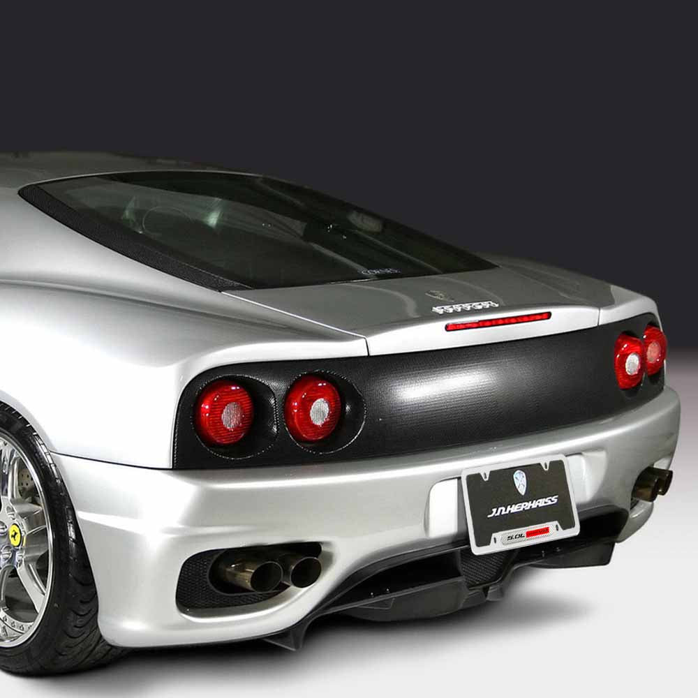 Brand New Universal 2PCS ROUSH PERFORMANCE Silver Metal License Plate Frame