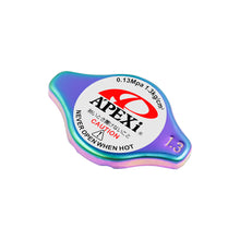 Load image into Gallery viewer, Brand New JDM 1.3bar 9mm APEXI Racing Neo Chrome Racing Cap High Pressure Radiator Cap For Universal