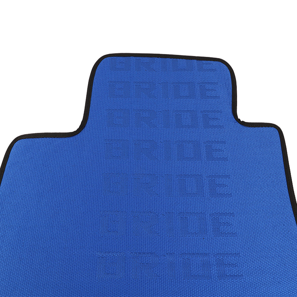 BRAND NEW 2012-2015 Honda Civic Bride Fabric Blue Custom Fit Floor Mats Interior Carpets LHD