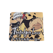 Load image into Gallery viewer, Brand New Unisex One Piece Anime Purse Short Bifold Fashion Leather Wallet