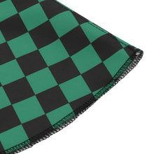Load image into Gallery viewer, Brand New Universal Checkered Green Black Stitch Fabric Gear Manual Shifter Shift Knob Boot