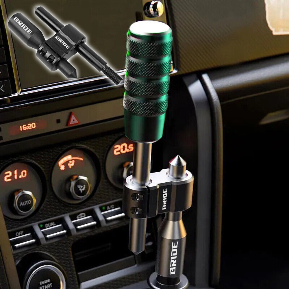 Brand New BRIDE H Type Car Shifter Knob Extension Adjustable Gear Black / Black M12x1.25