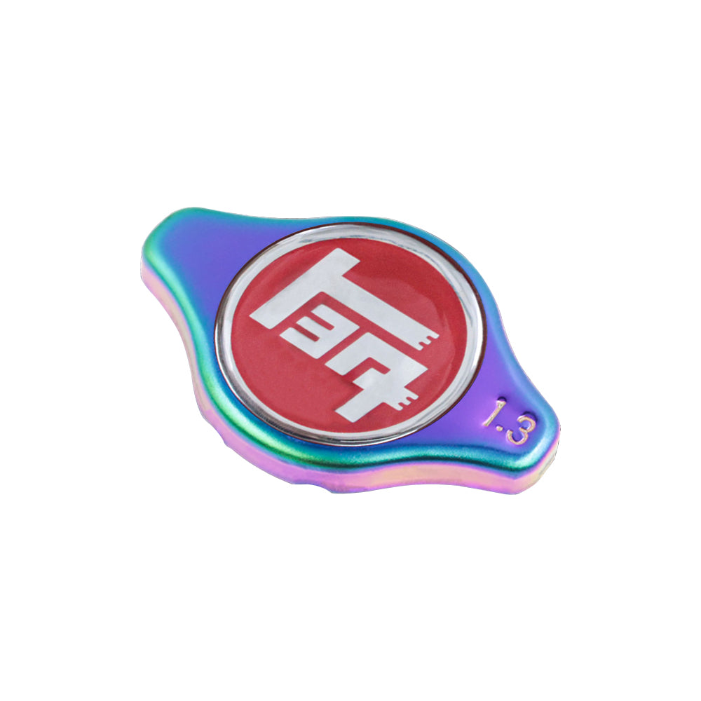 Brand New JDM 1.3bar 9mm TOYOTA TEQ Neo-Chrome Racing Cap High Pressure Radiator Cap For Toyota