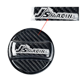 BRAND NEW UNIVERSAL J'S RACING Real Carbon Fiber Gas Fuel Cap Cover For Honda