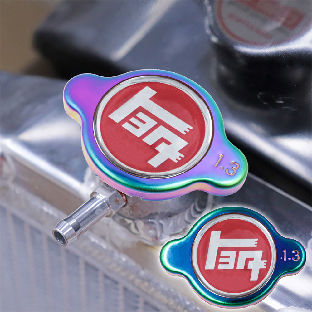 Brand New JDM 1.3bar 15mm TOYOTA TEQ Neo-Chrome Racing Cap High Pressure Radiator Cap For Toyota
