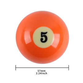 Brand New #5 Billiard Ball Round Car Manual Gear Shift Knob Universal Shifter Lever Cover M8 M10 M12