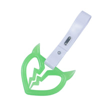 Load image into Gallery viewer, Brand New Devil Demon Broken Heart Green Glow In The Dark JDM TSURIKAWA Ring Subway Train Bus Handle Strap Charm Drift