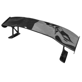 Brand New Honda Civic 8th Gen 4DR Sedan 2006-2011 Real Carbon FIber Rear Trunk Spoiler High Wing GT